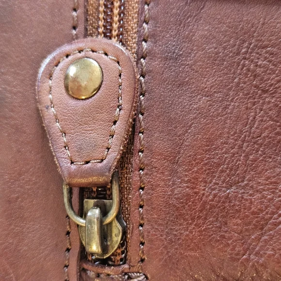 ASHWOOD HERITAGE Crossbody Bag Red Leather Woven England UK Purse Handbag Boho - Picture 8 of 16